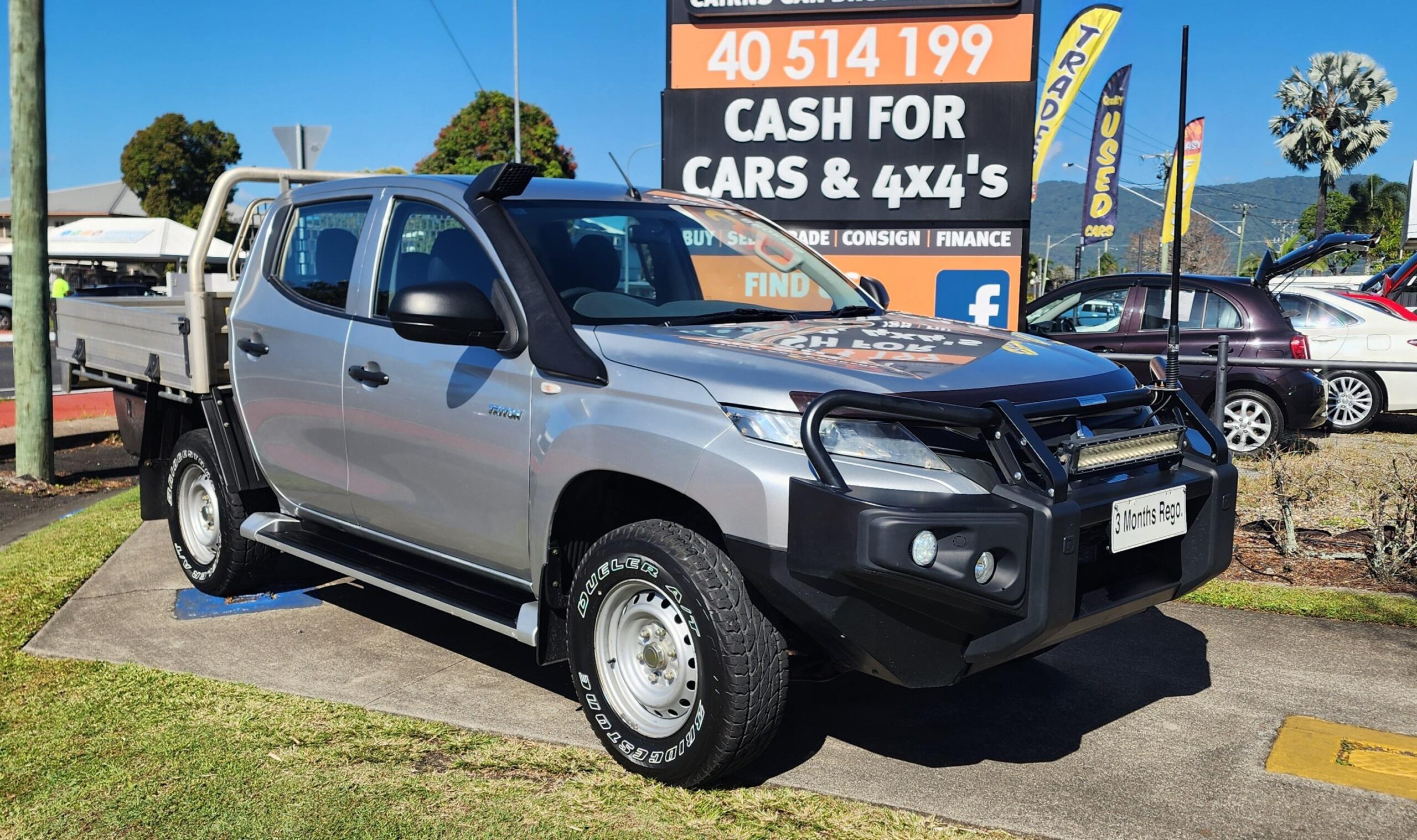 Mitsubishi Triton GLX Dual Cab MR MY20 Cab Chassis