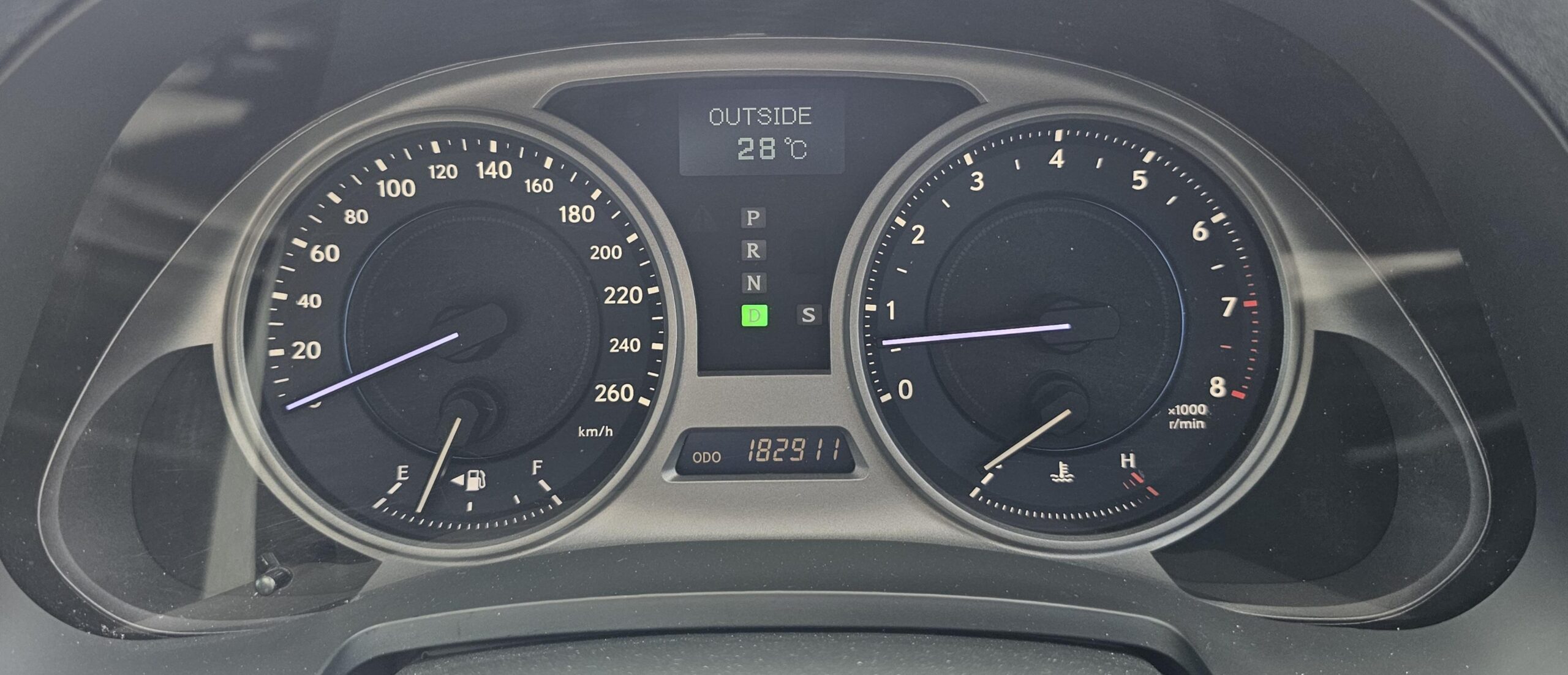 LEXUS IS IS250 PRESTIGE GSE20R SEDAN